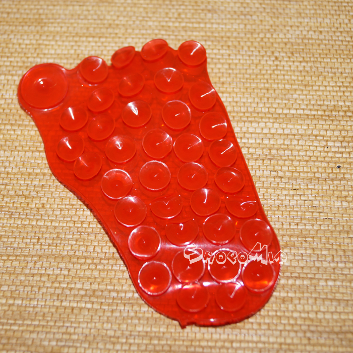 Присоска для ванной-держатель емкостей и мыла "Ступня"	