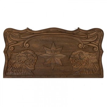 Нарды резные "Звезда и Тигр"