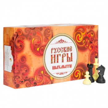 Шахматы "Айвенго" с доской из микрогофры